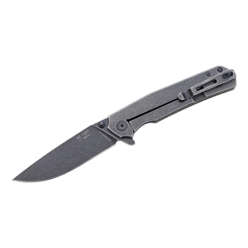 Ruike RUP801SB - Sklopivi džepni nož 20 cm siva
