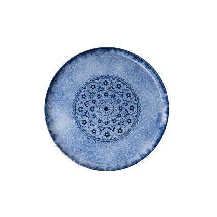 Sada za jelo, 27 kom., plava/porculan