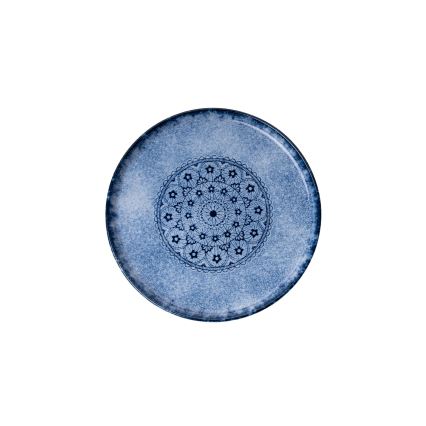 Sada za jelo, 27 kom., plava/porculan