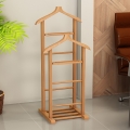 Samostojeći stalak za odjeću BIBI 33x120x46 cm smeđi