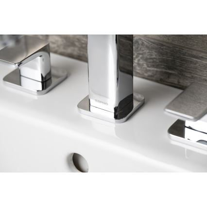 Sapho - 3-otvorna slavina za umivaonik TURSI, polirani krom