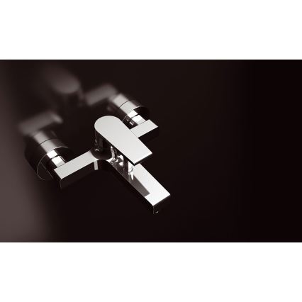 Sapho - Baterija za kadu KAI, sjajni krom