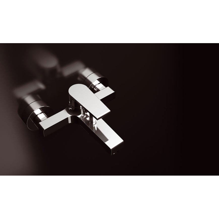 Sapho - Baterija za kadu KAI, sjajni krom