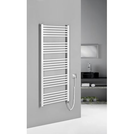 Sapho - Električna sušilica za ručnike METRO-E 500W 134x50 cm bijela
