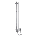 Sapho - Električni grijač za ručnike PAPINADO 40 W 120x11 cm sjajni krom