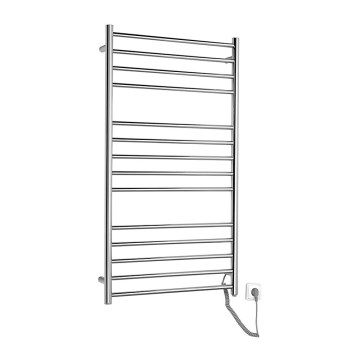 Sapho - Električni grijač za ručnike REDONDO 130W 116x63 cm sjajni krom