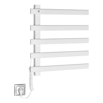 Sapho - Električni sušač ručnika ELCOR, 63 W, 52 x 48 cm, mat bijele boje