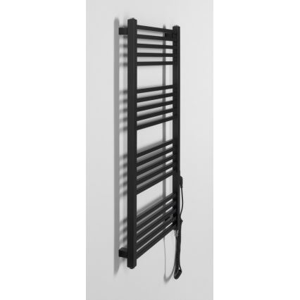 Sapho - Električni sušač ručnika METRO-E 400W 106x50 cm mat crne boje