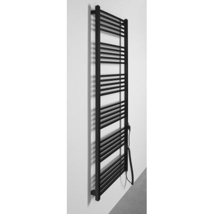 Sapho - Električni sušač ručnika METRO-E 800W 162x60 cm mat crne boje