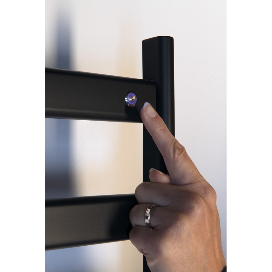 Sapho - Električni sušač za ručnike ELIAS 105W/230V 49x73 cm mat crni