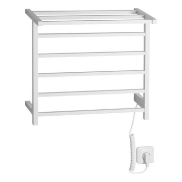 Sapho - Električni sušač za ručnike ELZOR 60 W, 47 x 50 cm, mat bijele boje