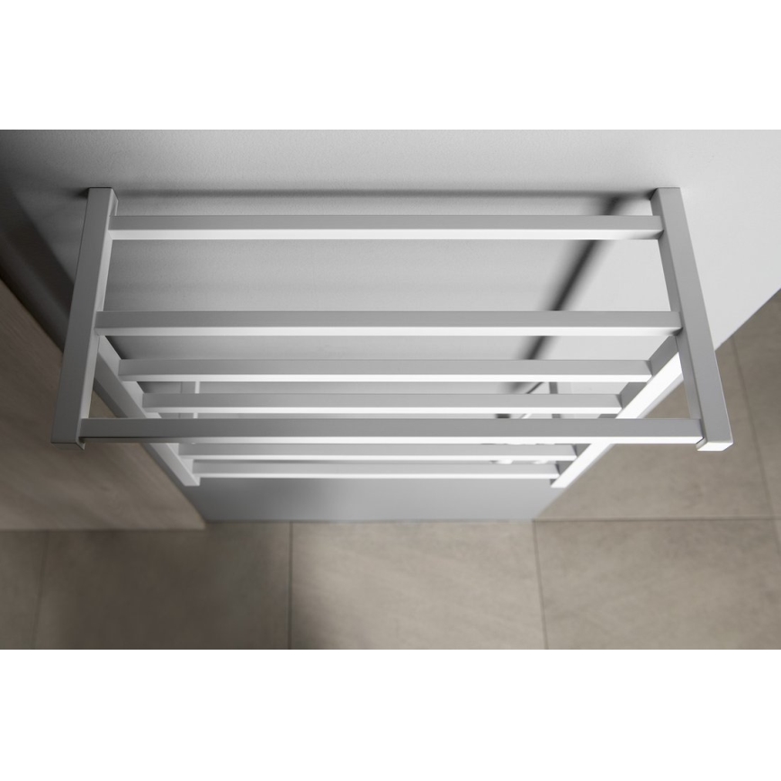 Sapho - Električni sušač za ručnike ELZOR 60 W, 47 x 50 cm, mat bijele boje