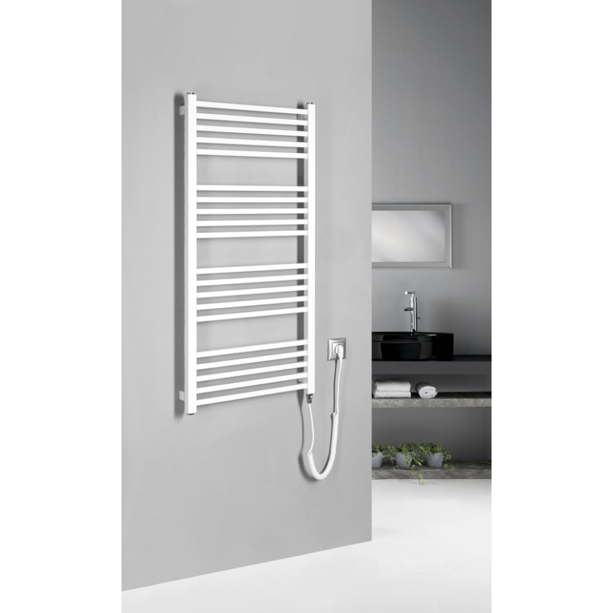 Sapho - Električni sušač za ručnike METRO-E 400W 106x50 cm bijeli