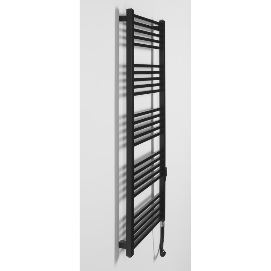 Sapho - Električni sušač za ručnike METRO-E 500W 134x50 cm mat crne boje
