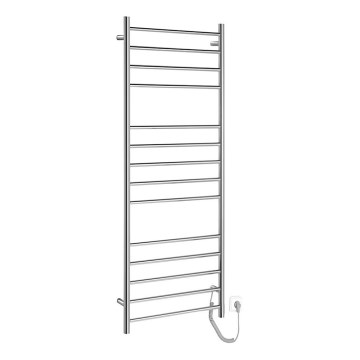Sapho - Električni sušilo za ručnike REDONDO 130W/230V 150 cm sjajni krom desni okrugli