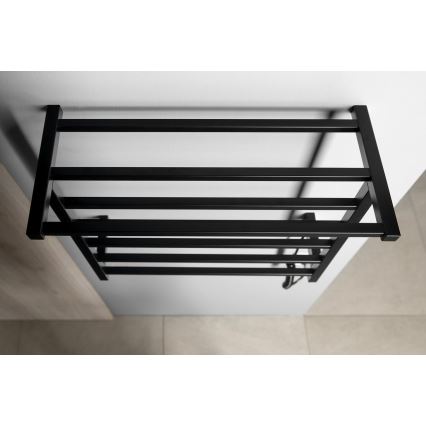 Sapho - Električno sušilo za ručnike ELZOR 60W 47x50 cm mat crna
