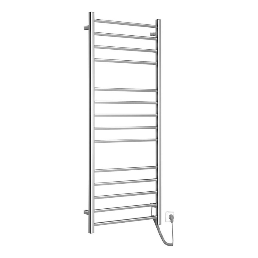 Sapho - Električno sušilo za ručnike ESKINADO 130W/230V 150 cm sjajni krom desna uglast