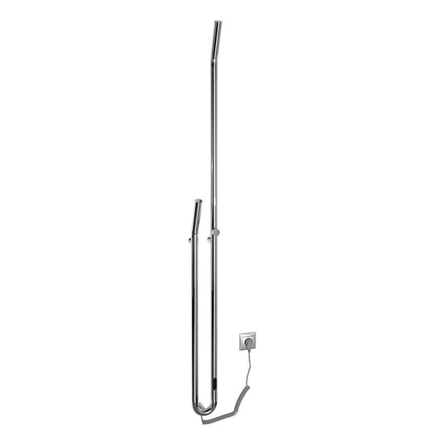 Sapho - Električno sušilo za ručnike s timerom DUOPASSO 45W/230V 170 cm sjajni krom