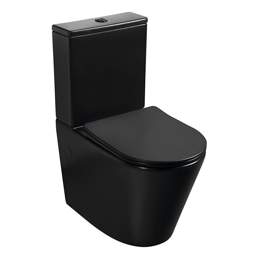 Sapho - kombinirani WC PACO keramika/crna