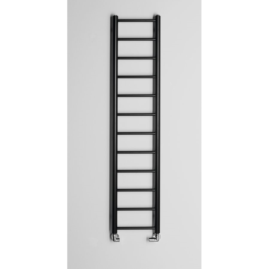 Sapho - Kupaonski radijator DINA 138x30 cm mat crni