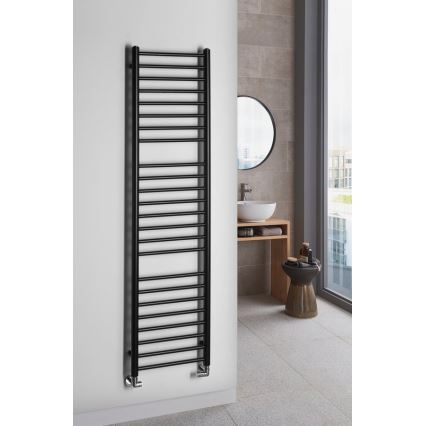Sapho - Kupaonski radijator DINA 156x40 cm mat crne boje