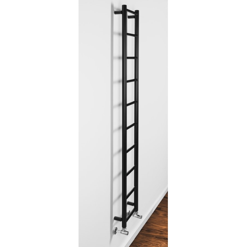 Sapho - Kupaonski radijator DINA 168x25 cm mat crne boje