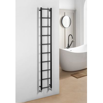 Sapho - Kupaonski radijator DINA 168x25 cm mat crne boje