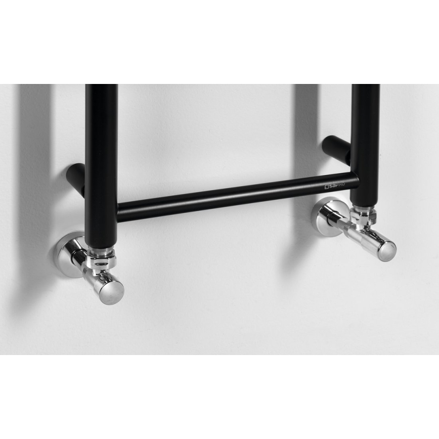 Sapho - Kupaonski radijator DINA 334W 35x168 cm mat crne boje