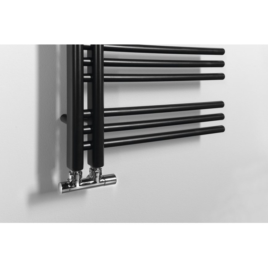 Sapho - Kupaonski radijator DORLION 400W/230V 50x120 cm mat crne boje