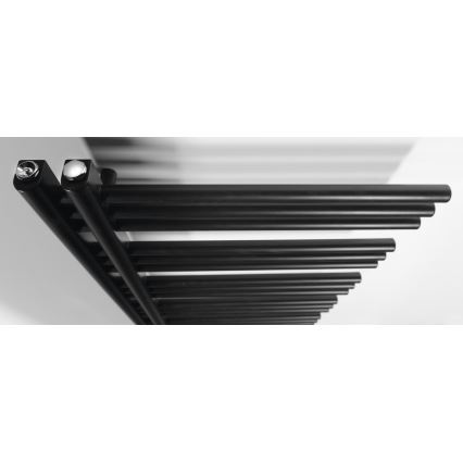 Sapho - Kupaonski radijator DORLION 400W/230V 50x120 cm mat crne boje