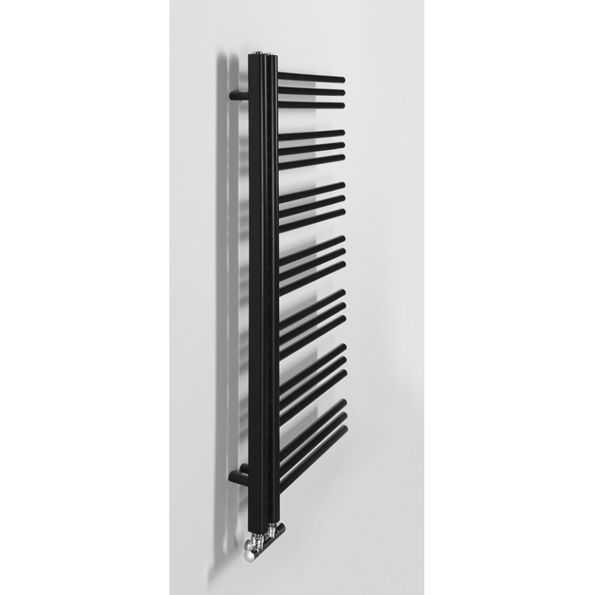 Sapho - Kupaonski radijator DORLION 400W 50x120x50 cm, mat crne boje