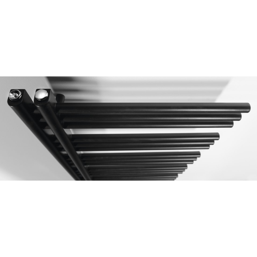Sapho - Kupaonski radijator DORLION 400W 50x120x50 cm, mat crne boje
