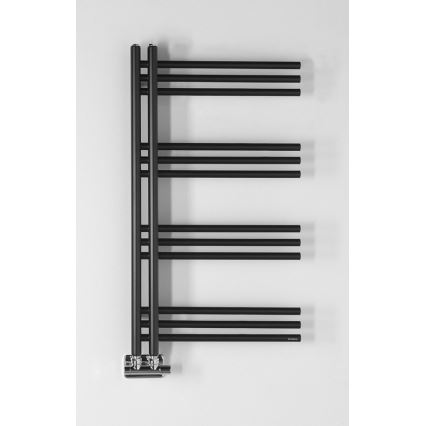 Sapho - Kupaonski radijator DORLION 90x50 cm mat crne boje