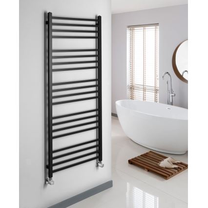 Sapho - Kupaonski radijator METRO 151x60 cm mat crne boje