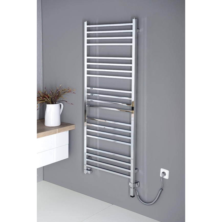Sapho - Kupaonski radijator METRO 497W/230V 60x153 cm sjajni krom