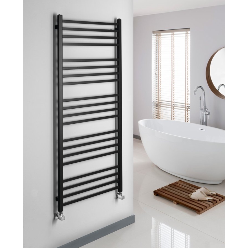 Sapho - Kupaonski radijator METRO 557W 60x151 cm mat crne boje