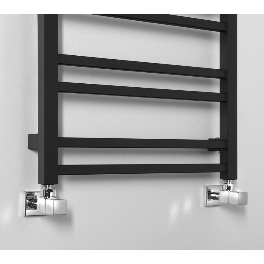 Sapho - Kupaonski radijator METRO DOS 110x50 cm mat crne boje