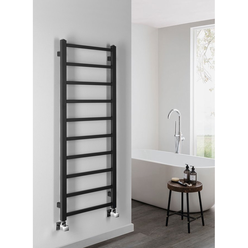 Sapho - Kupaonski radijator METRO DOS 114x40 cm mat crne boje