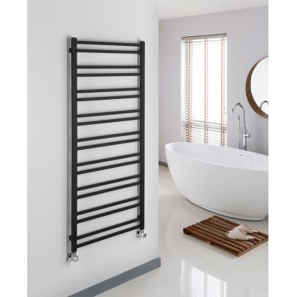 Sapho - Kupaonski radijator METRO DOS 143x55 cm mat crne boje