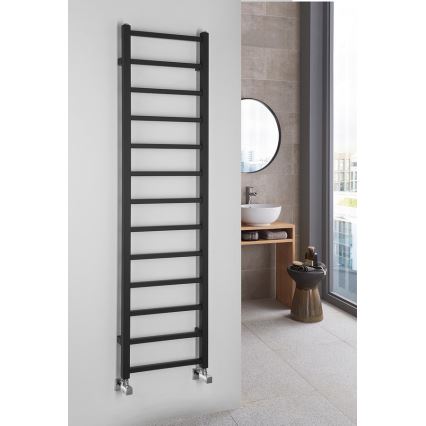 Sapho - Kupaonski radijator METRO DOS 150x40 cm mat crni