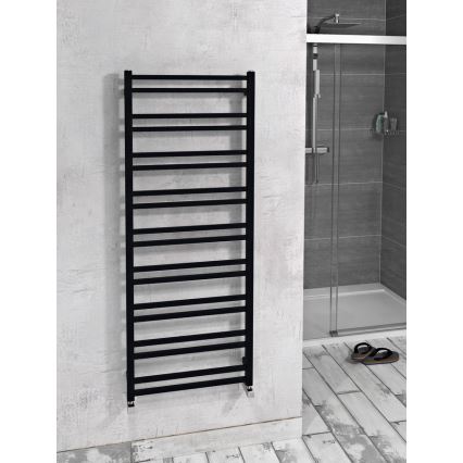 Sapho - Kupaonski radijator METRO DOS 476W/230V 55x143 cm mat crne boje