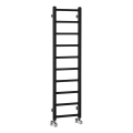 Sapho - Kupaonski radijator METRO LIGHT 114x30cm mat crne boje