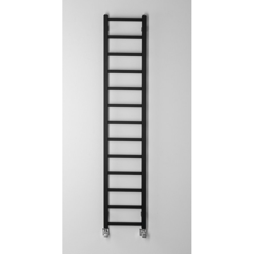 Sapho - Kupaonski radijator METRO LIGHT 276W 30x150 cm mat crna