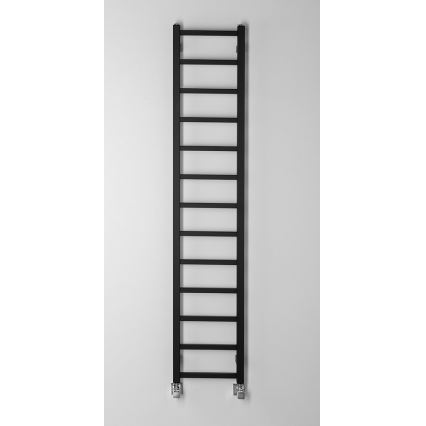 Sapho - Kupaonski radijator METRO LIGHT 276W 30x150 cm mat crne boje