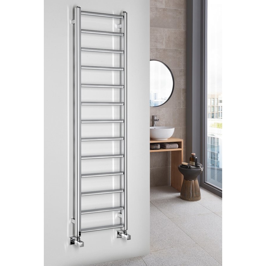 Sapho - Kupaonski radijator METRO LIGHT 323W/230V 40x150 cm sjajni krom
