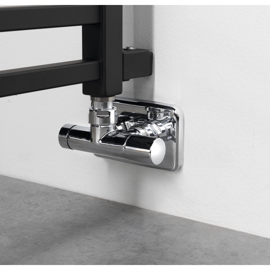 Sapho - Kupaonski radijator METRO SPACE 525W/230V 55x143 cm mat crne boje