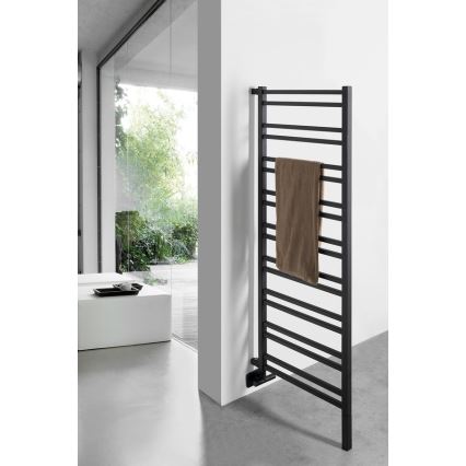 Sapho - Kupaonski radijator METRO SPACE 525W 55x143 cm mat crne boje
