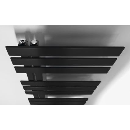 Sapho - Kupaonski radijator SILVANA 124x50 cm mat crne boje