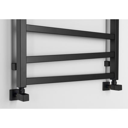 Sapho - Kupaonski radijator ZIG 110x60 cm crni