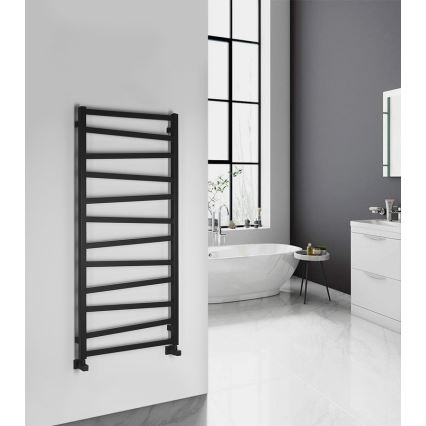 Sapho - Kupaonski radijator ZIG 133x60 cm crna